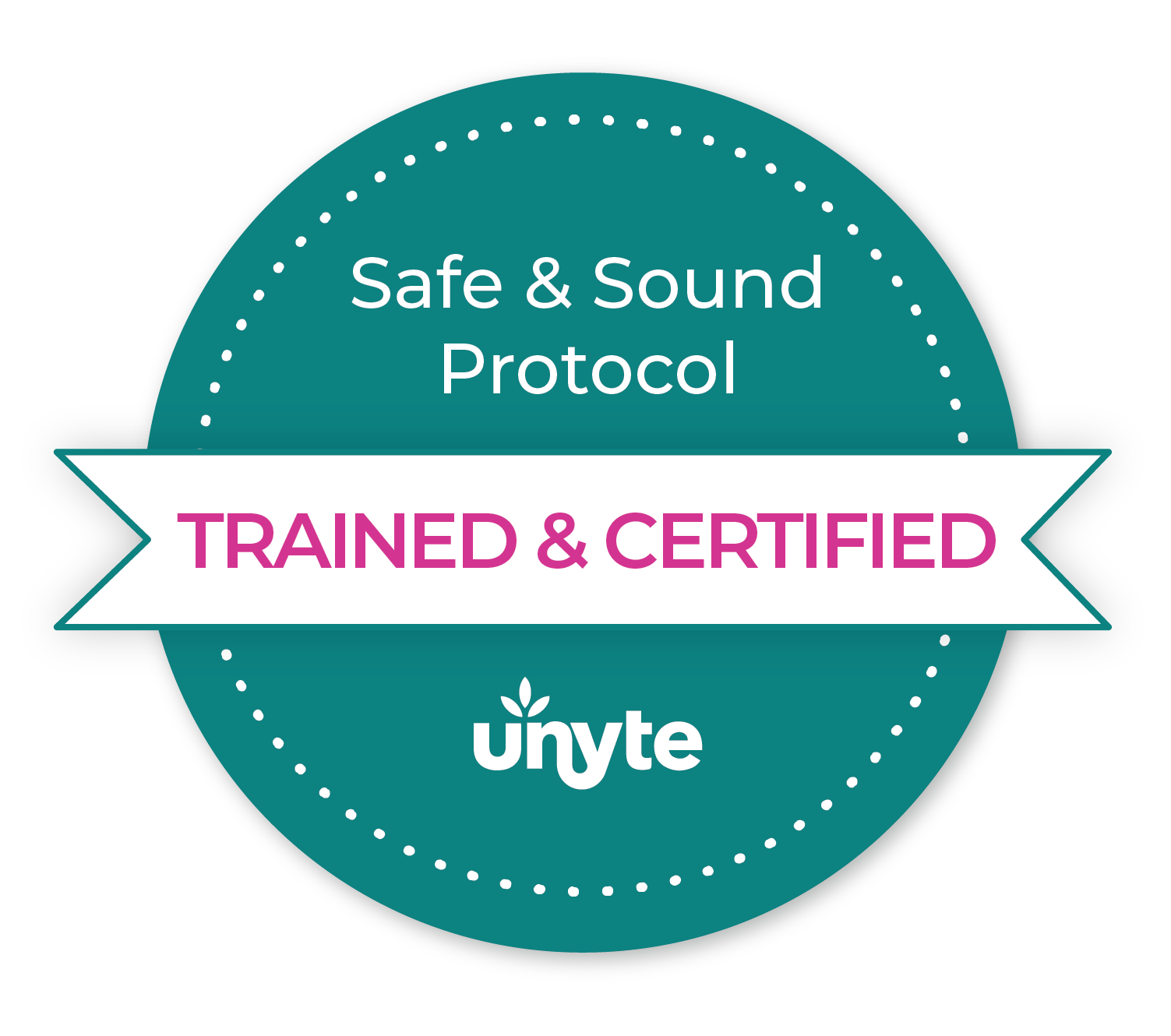 Logo Safe and Sound Protocol trained and certified